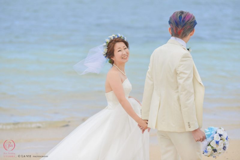 ラヴィ ファクトリー沖縄 小さな結婚式 沖縄イル ド レ チャペル 様にご当選の K Uさんご夫婦 2のつく日は恩納村 体験レポート